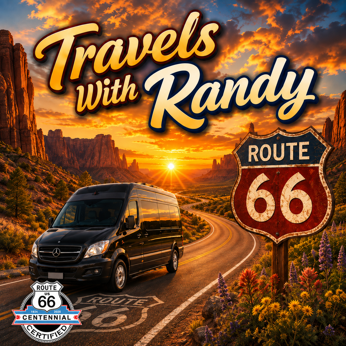 Travels With Randy Route 66 In The Fall of '26 Episode 4 is here! Starting At The Beginning - Navy Pier Down To Springfield