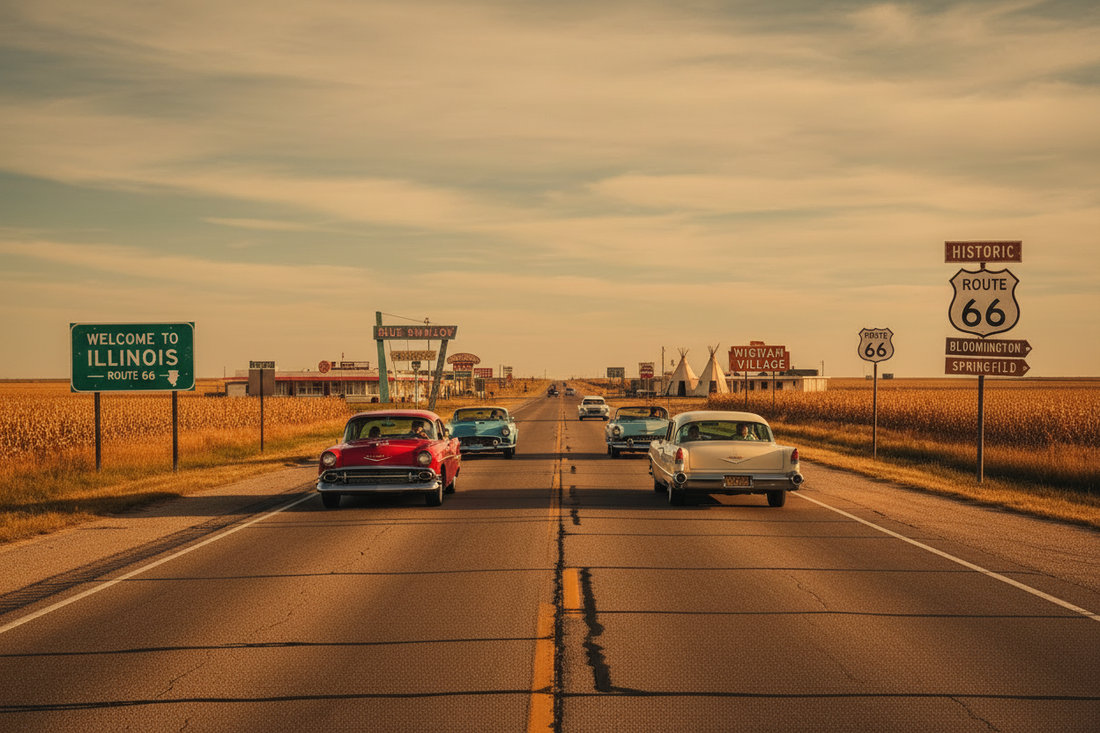 Cool Stops on Route 66 in Illinois: A Classic Road Trip Through the Land of Lincoln