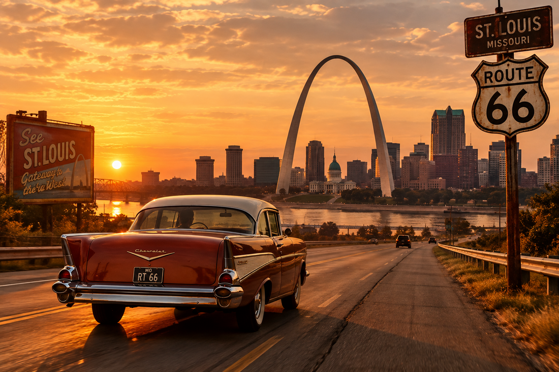 Route 66 Through St. Louis: The Sites to See and How to Navigate the City
