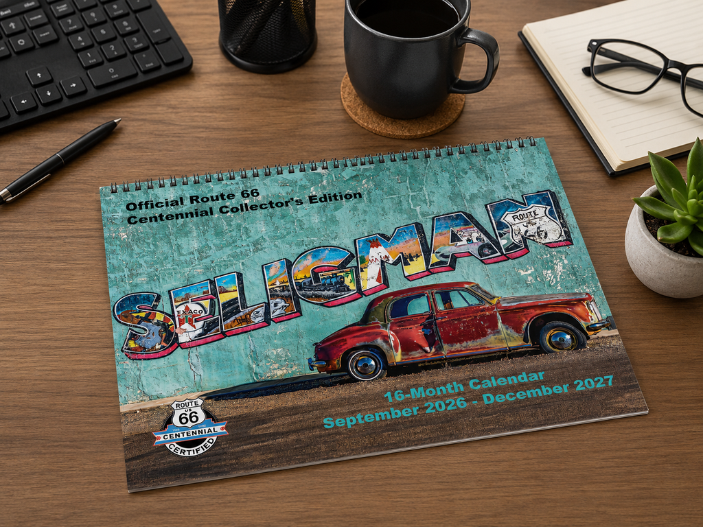 Official Travels With Randy 16 Month Route 66 Centennial Calendar